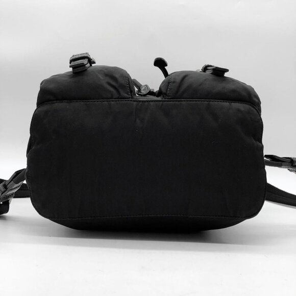 Authentic Prada Nylon Tessuto Backpack Saffiano Leather Shoulder Bag Purse Tote main image 11